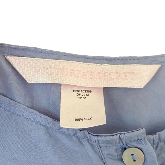 Victoria's Secret Embroidery Silk Tunic Blouse - Sz XL - Picture 6 of 12